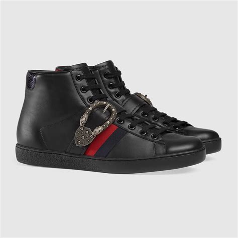 gucci ace high tops|gucci high top sneaker.